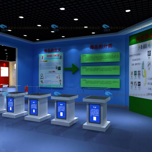 科技賦能，守護未來 校園智能禁毒體驗館與‘七全七美’智能科技展廳的多媒體設計之道